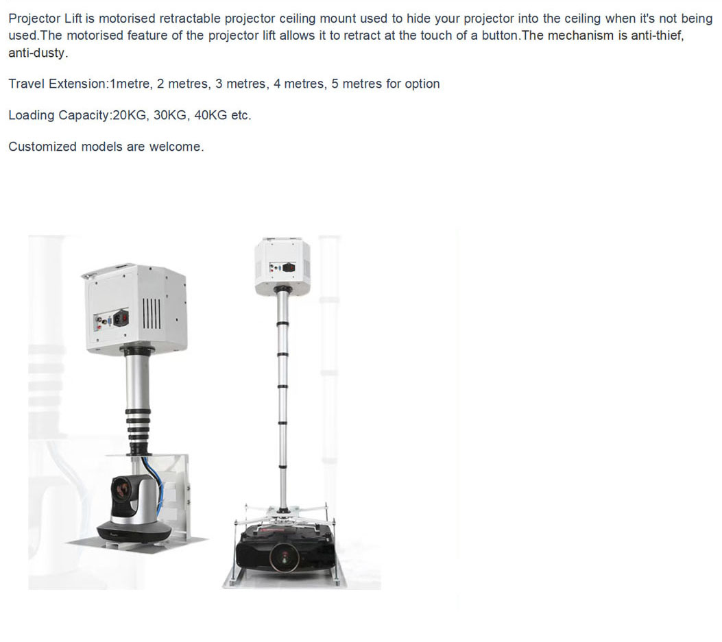 Projector Lift Detail